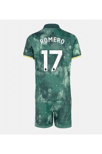 Tottenham Hotspur Cristian Romero #17 Babytruitje 3e tenue Kind 2024-25 Korte Mouw (+ Korte broeken)